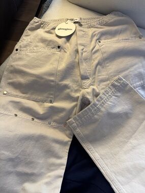 Woman Pants in Light Beige